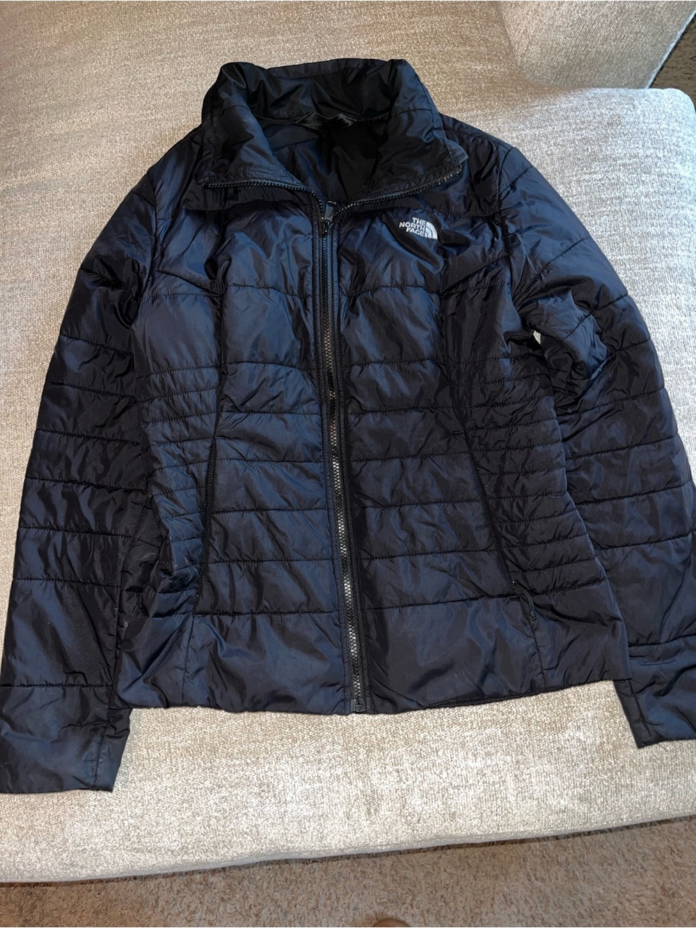 The North Face Women’s Black Packable Quilted Puffer Jacket